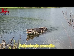 Nouveau robot nageur à télécommande animé réaliste Crocodile
