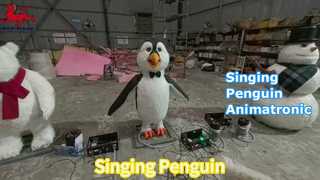 Singing Penguin Animatronic Fun pour les parcs